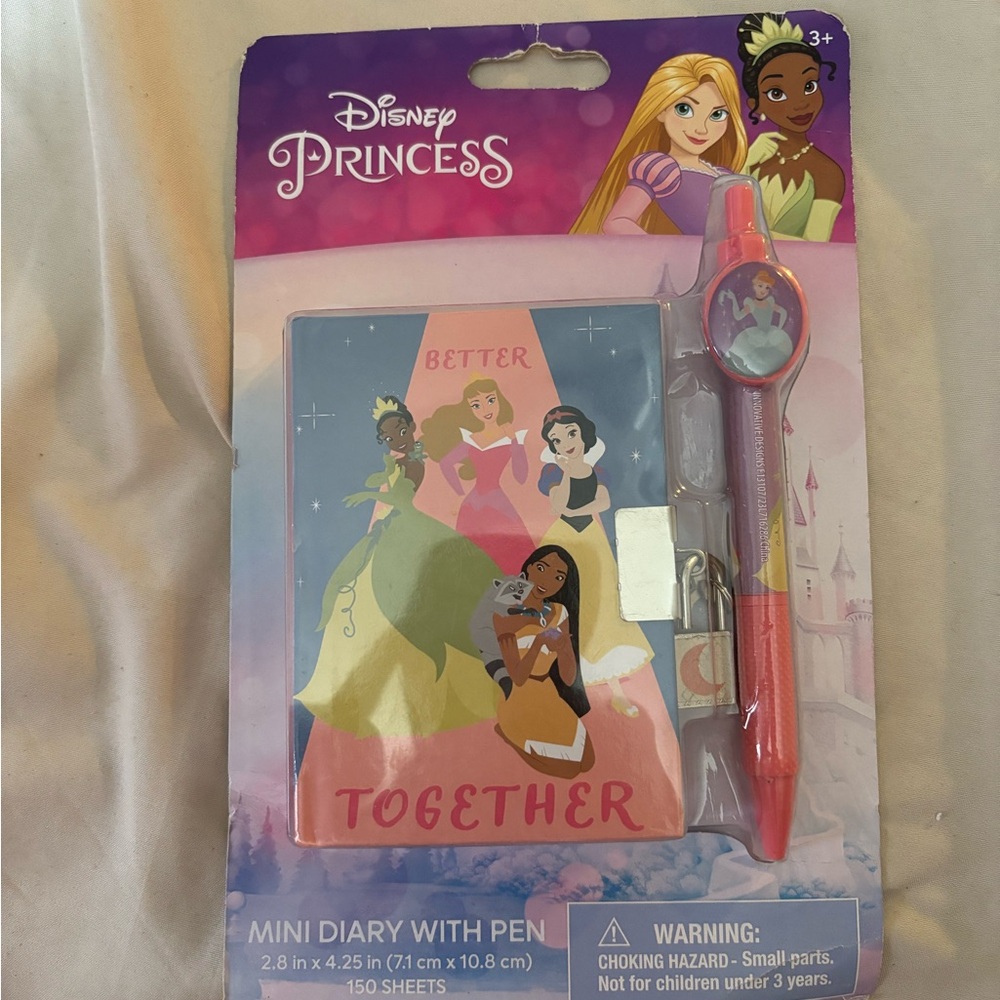 Disney Princess Diary Set with Pen
